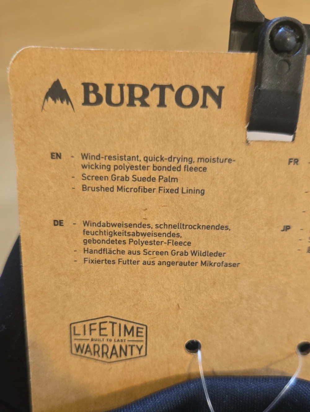 Burton perfect cold